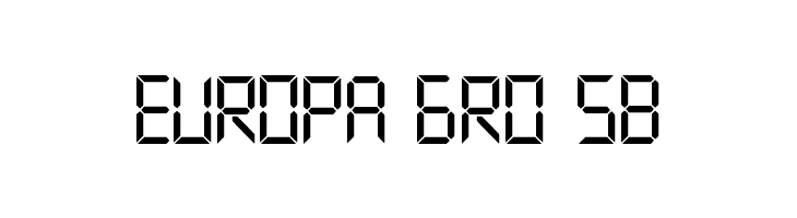 digital display tfb  Free Fonts Download