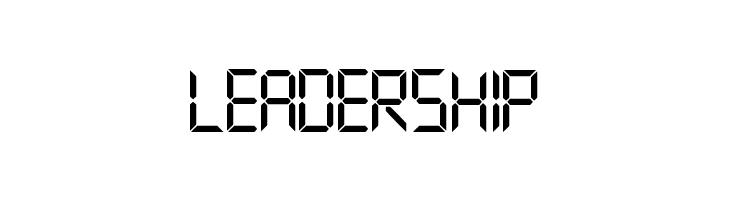 digital display tfb  Free Fonts Download