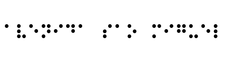 Braille  Free Fonts Download