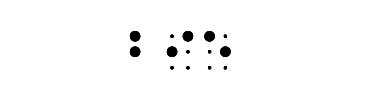 Braille  Free Fonts Download