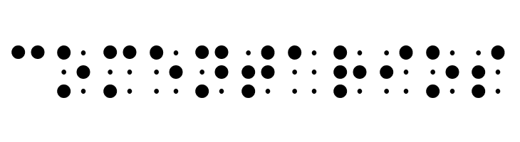 Braille  Free Fonts Download