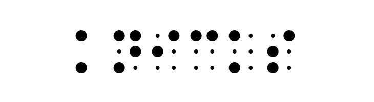 Braille  Free Fonts Download