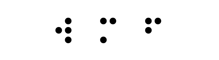Braille  Free Fonts Download