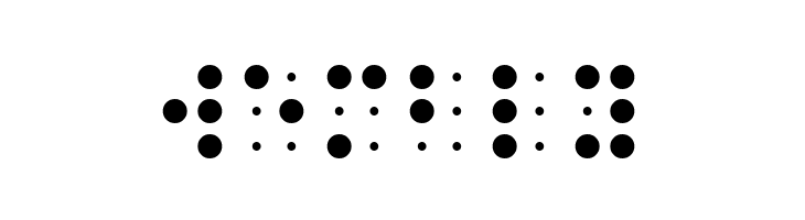 Braille  Free Fonts Download