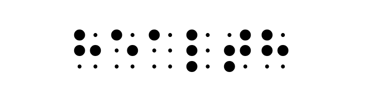 Braille  Free Fonts Download