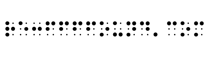Braille  Free Fonts Download
