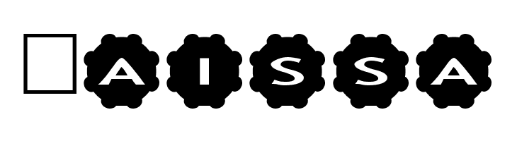 AlphaShapes gears 2  Free Fonts Download