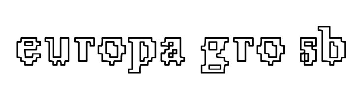 X51 Outline  Free Fonts Download