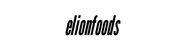 League Gothic Condensed Italic Regular  Free Fonts Download