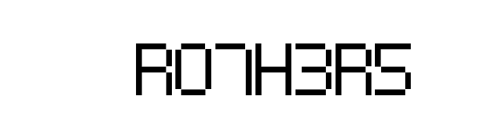 Digital cognitive  Free Fonts Download