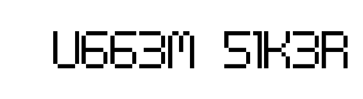 Digital cognitive  Free Fonts Download