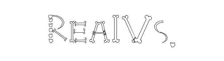 HoneBone-Hakkotsu  Free Fonts Download