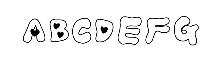 LOVELOVE_Ahan  Free Fonts Download