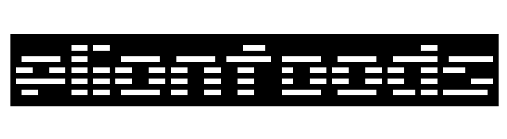 D3 DigiBitMapism type C wide  Free Fonts Download