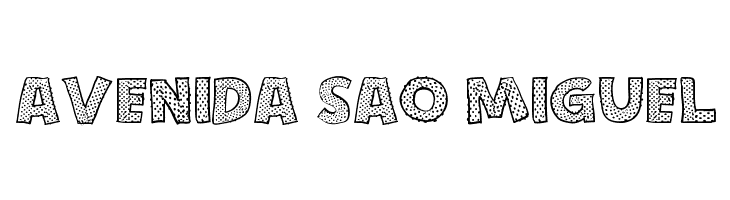 Stefanie Dots Bold  Free Fonts Download