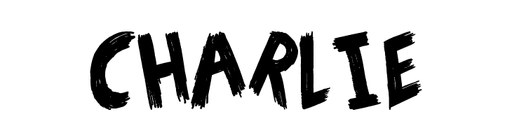 CHARLIE HoW tO dO SoMeThInG Font