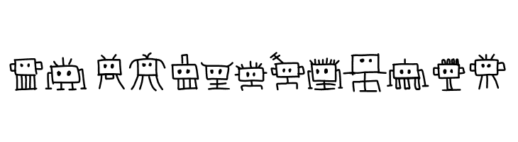 Aka-Acid-Bots  Free Fonts Download