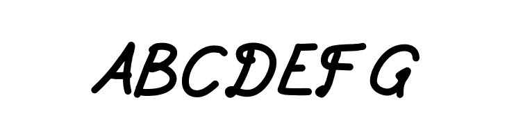Aka-AcidGR-FatItalic  Free Fonts Download