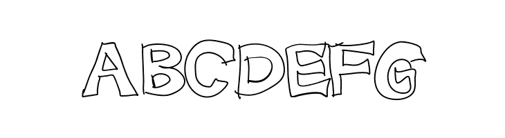 AC-Hollow_unicode  Free Fonts Download