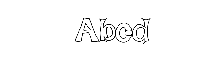 AC-Hollow_unicode  Free Fonts Download