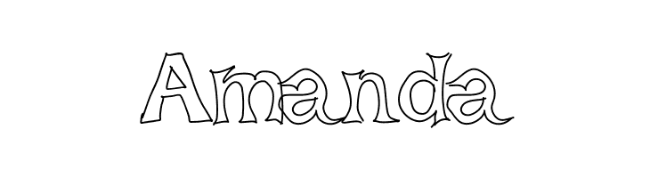 AC-Hollow_unicode  Free Fonts Download