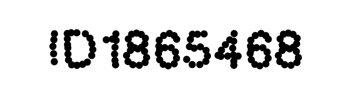 Aka-AcidGR-Dotted  Free Fonts Download