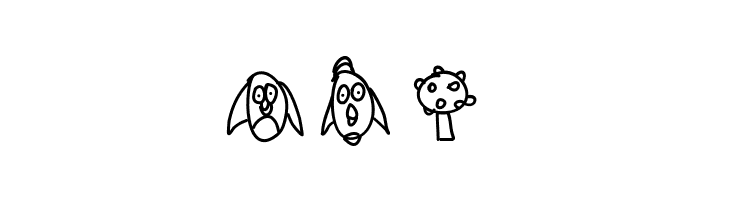Aka-Acid-Animaux  Free Fonts Download