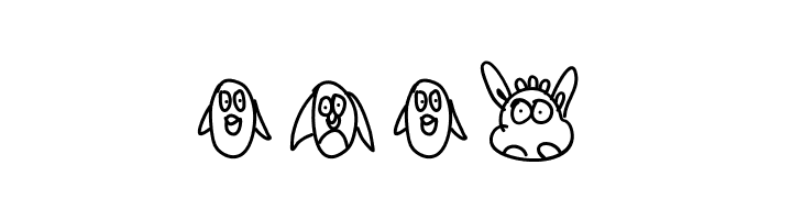 Aka-Acid-Animaux  Free Fonts Download