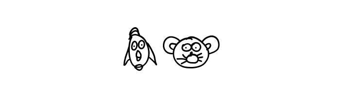 Aka-Acid-Animaux  Free Fonts Download