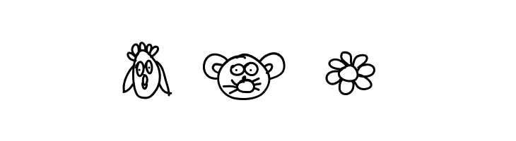 Aka-Acid-Animaux  Free Fonts Download