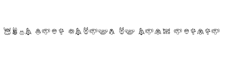 Aka-Acid-Animaux  Free Fonts Download