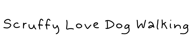 Scruffy%2BLove%2BDog%2BWalking Aka-AcidGR-Safe Font