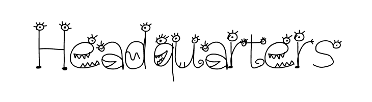 Aka-AcidGR-MakingMonsters  Free Fonts Download