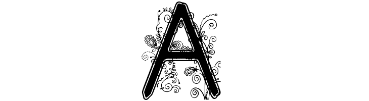 floral flower  Free Fonts Download