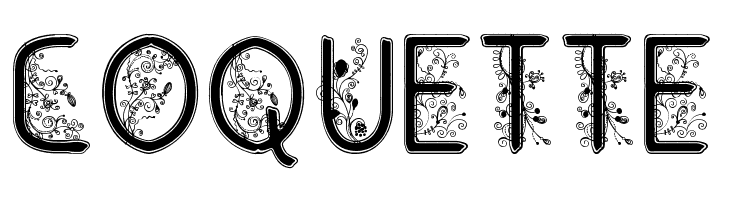 floral flower  Free Fonts Download