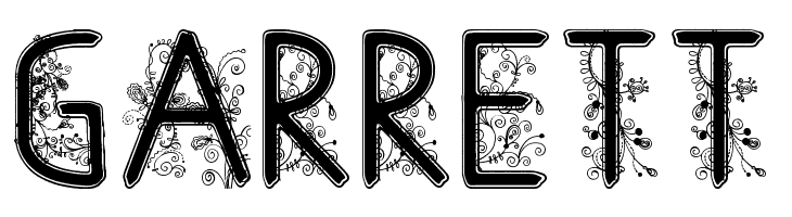 floral flower  Free Fonts Download