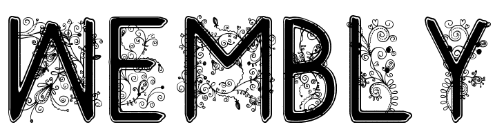 floral flower  Free Fonts Download