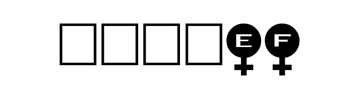 AlphaShapes female  Free Fonts Download