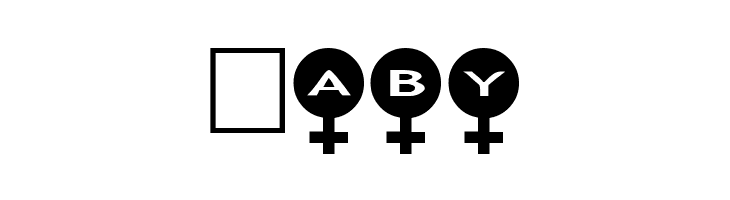AlphaShapes female  Free Fonts Download