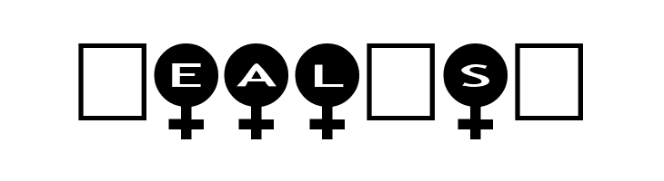 AlphaShapes female  Free Fonts Download