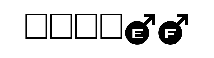 AlphaShapes male  Free Fonts Download