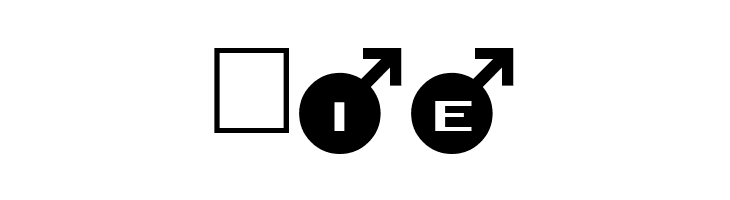 AlphaShapes male  Free Fonts Download