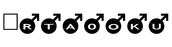 AlphaShapes male  Free Fonts Download