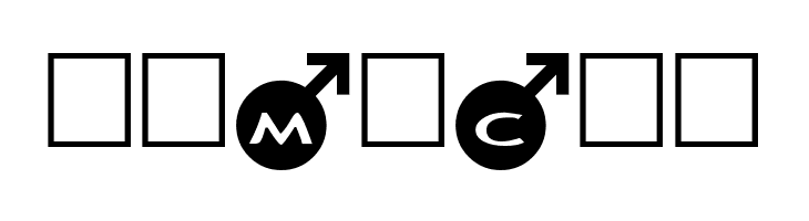 AlphaShapes male  Free Fonts Download