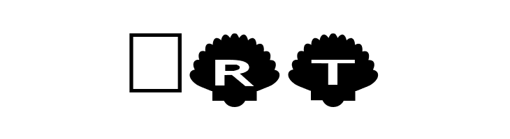 AlphaShapes shells  Free Fonts Download