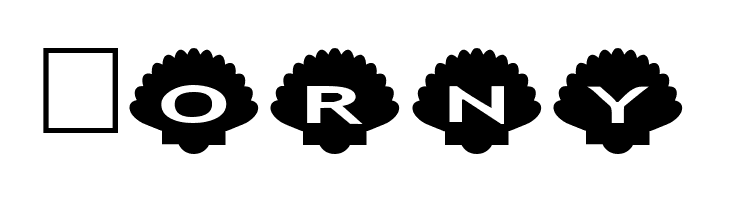 AlphaShapes shells  Free Fonts Download