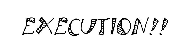 BendyRulers  Free Fonts Download