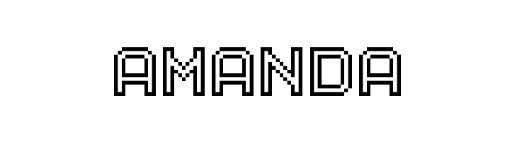 Outline Pixel-7  Free Fonts Download