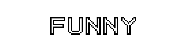 Outline Pixel-7  Free Fonts Download