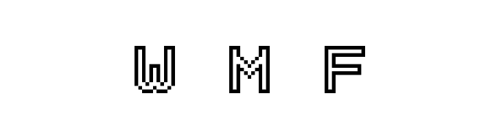 Outline Pixel-7  Free Fonts Download